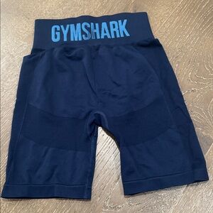 Gymshark Navy Seamless High Waisted Biker Shorts Compression size S